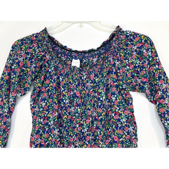 Polo Ralph Lauren Romper Floral Bell Sleeve Ruffle Size Small Festival - Picture 2 of 10